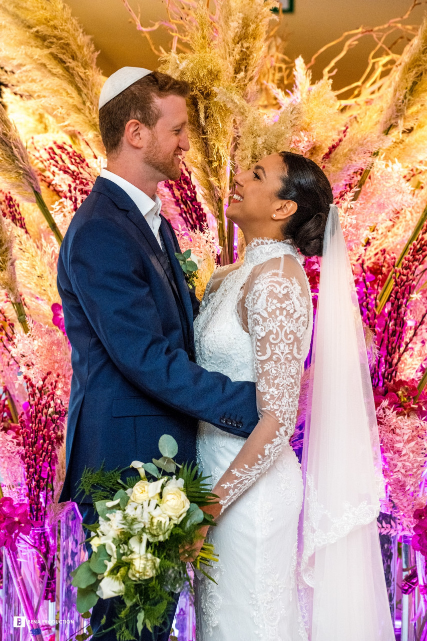 Le beau mariage juif de Leslie et Léo.